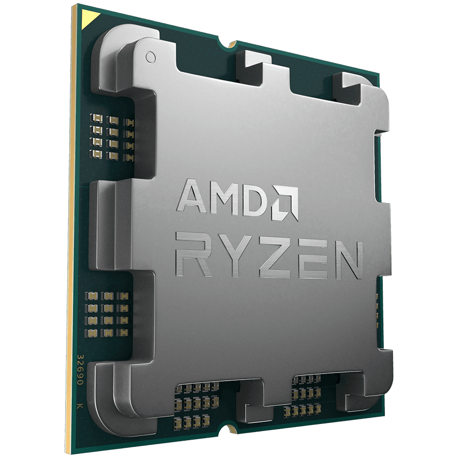 AMD CPU Desktop Ryzen 5 6C/12T 7600X (4.7/5.0GHz Boost,38MB,105W,AM5) tray, with Radeon Graphics