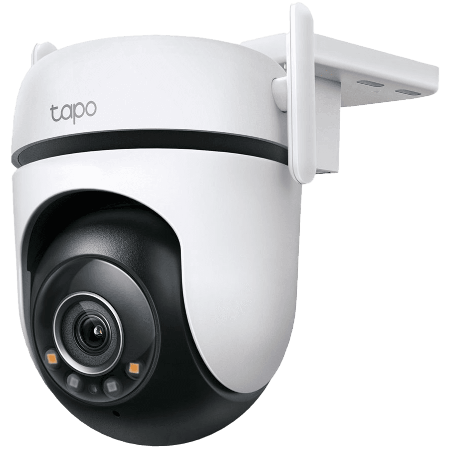 TP-Link Tapo C520WS Outdoor Pan/Tilt Security Wi-Fi Camera, 2K QHD (2560x1440), 2.4 GHz,2T2R,2 × External Antennas, 1 × Ethernet Port, Horizontal 360º, Pan/Tilt, Starlight Color Night Vision, Smart AI Detection and Notifications (motion,people,pet