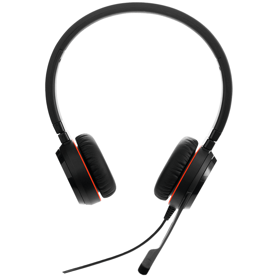JABRA Evolve 20, Stereo MS, USB C/A adapter