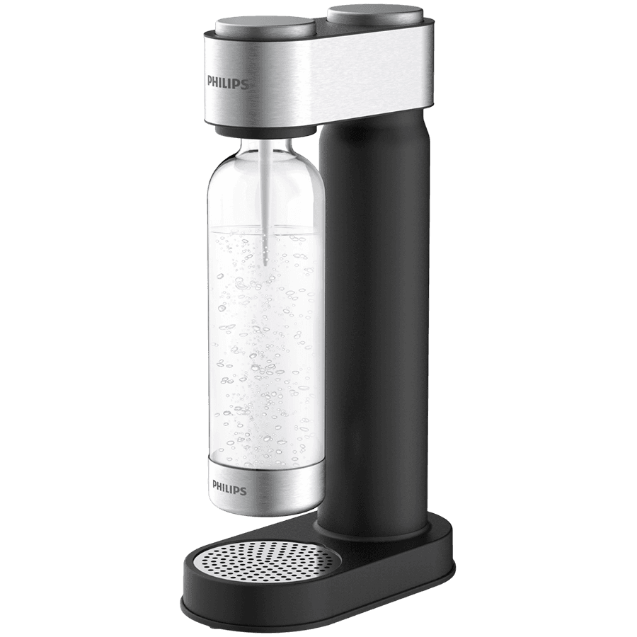 PHILIPS Aparat za gaziranu vodu ADD4902BK/10 GoZero, inox detalji, PET boca 1 l, crni