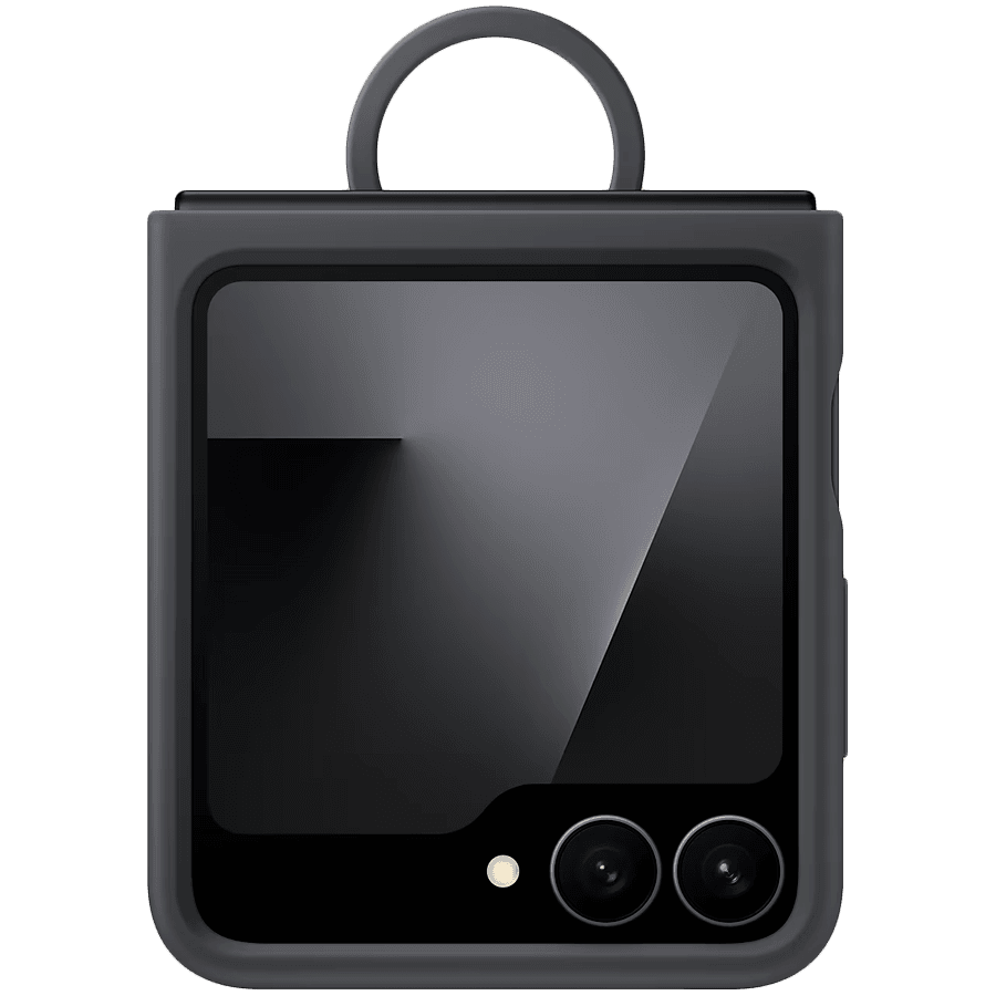 SAMSUNG Galaxy Z Flip6 / Flip7 FE Silicone Case Black