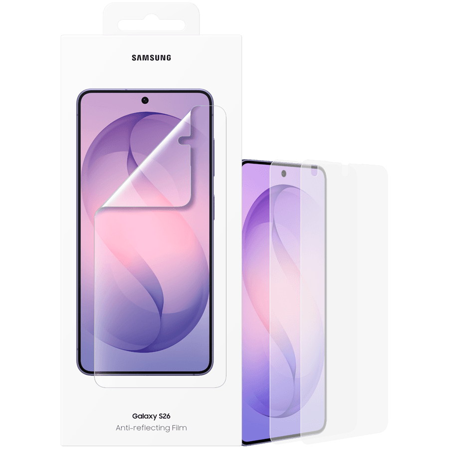 Samsung Galaxy S26 Anti-reflecting Screen Protector Transparent