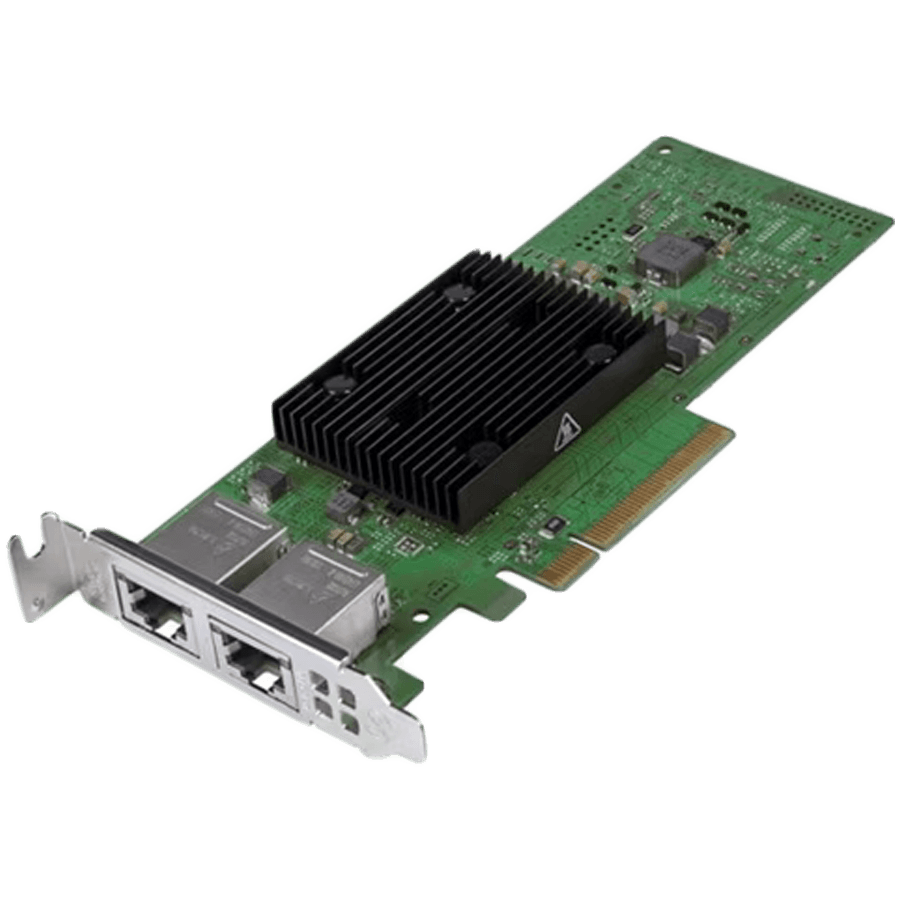 DELL EMC Broadcom 57416 Dual Port 10Gb, Base-T, PCIe Adapter, Low Profile, Customer Install