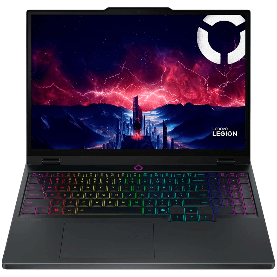 LENOVO LEGION 5 15AHP10, 15.1" OLED 165Hz 1000nits, AMD Ryzen AI 7 350, 32G DDR5-5600(2x16), 1TB SSD, GeForce RTX 5060 8GB GDDR7, 3x USB 3.2, 2x USB-C, HDMI, RJ-45, 80Wh, Eclipse Black, No Os, 2Yr