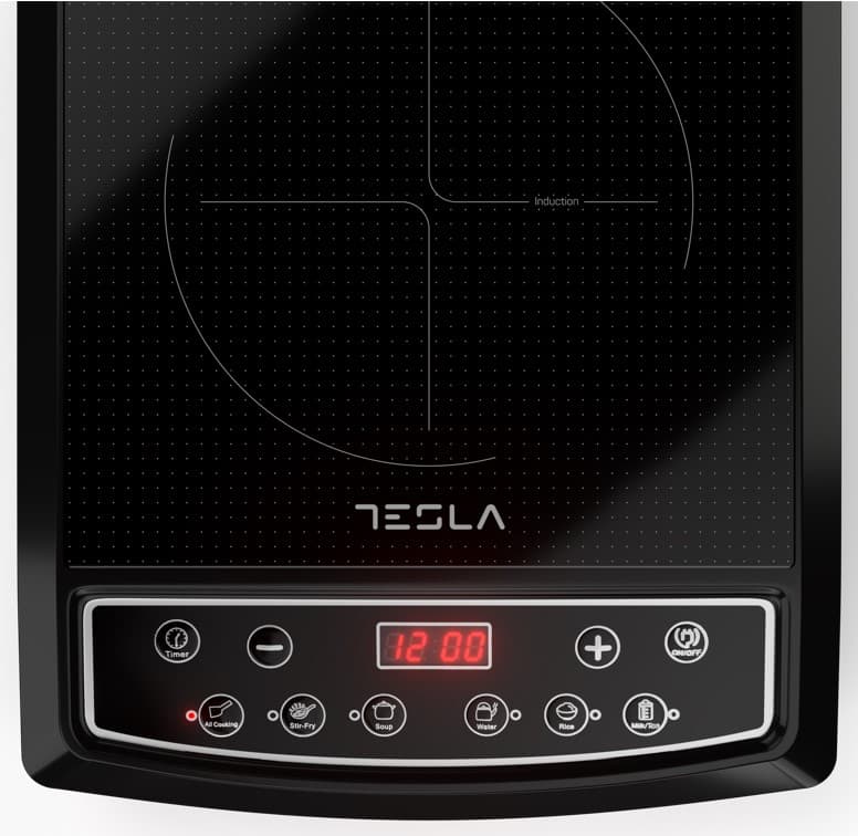 TESLA Indukcijski rešo IC200BSnaga 1500 W; Push dugmići; 8 nivoa snage i temperature; 6 prog kuh
