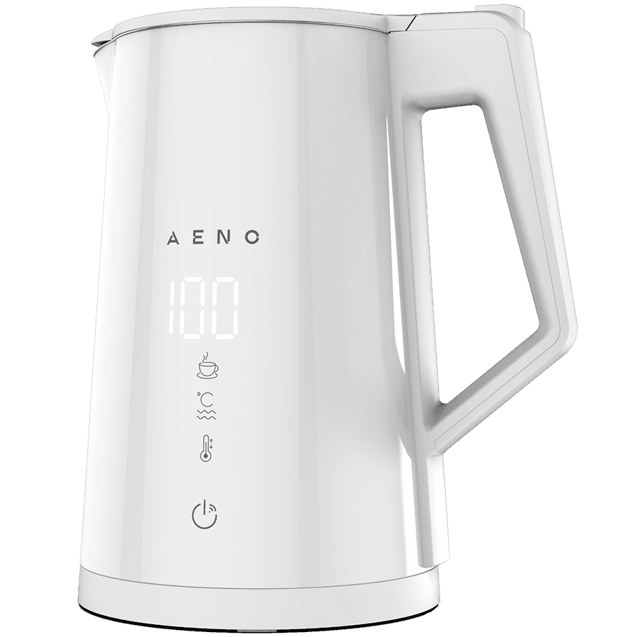 AENO Electric Kettle EK8S Smart: 1850-2200W, 1.7L, Strix, Double-walls, Temperature Control, Keep warm Function, Control via Wi-Fi, LED-display, Non-heating body, Auto Power Off, Dry tank Protection